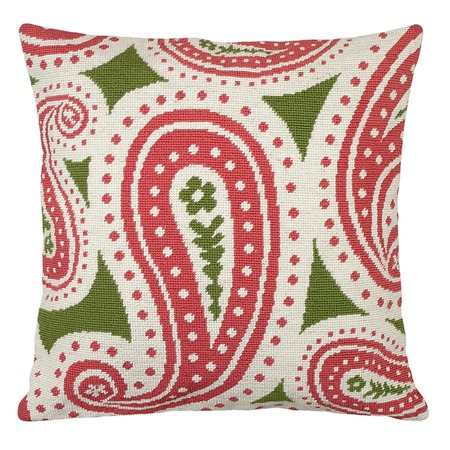 123-Creations-Inc.-Paisley-Needlepoint-Pillow-in-Pink-and-Green